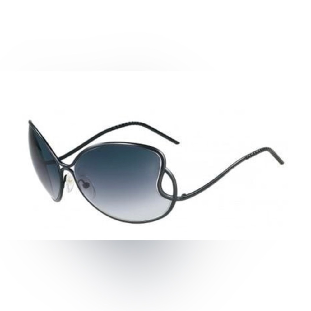 FENDI 5178 Black Oval Sunglasses
